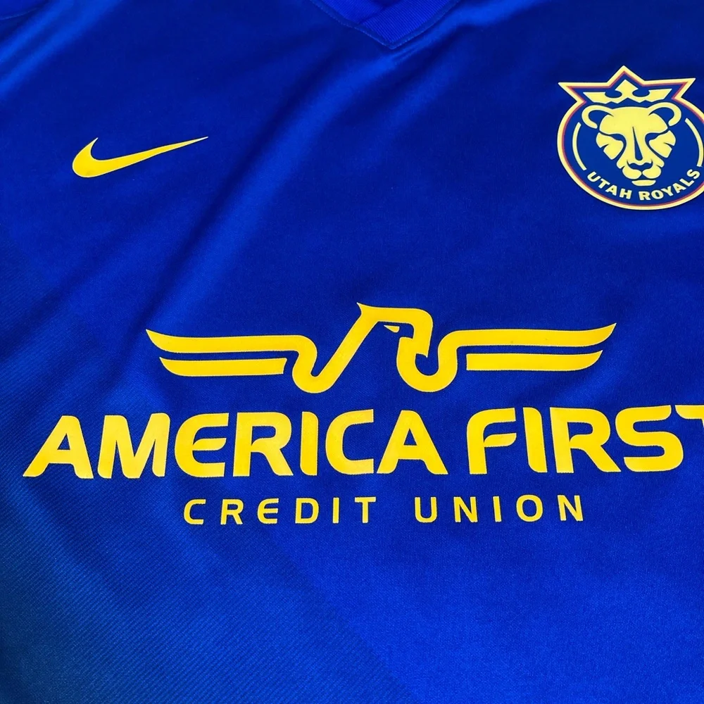 Nike Utah Royals FC Stadium Home Dri-Fit Jersey Size 2X-Large